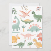 Dino Baby shower Invitation (Dos)