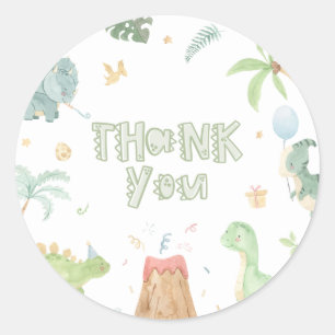 Dino Bedankt Sticker