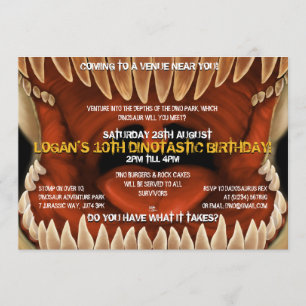 Dino Bite - Invitations Monstrous Dinosaur Party