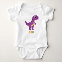 Dino bodysuit voor kinderen