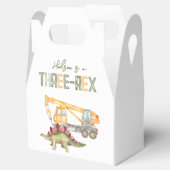 Dino Bouw Partij Favor Box Bedankdoosjes (Geopend)