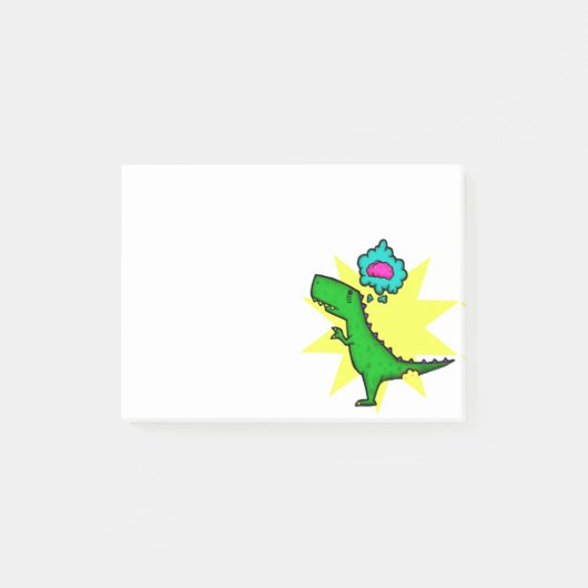 Dino Brain Post-it Post-it® Notes (Voorkant)