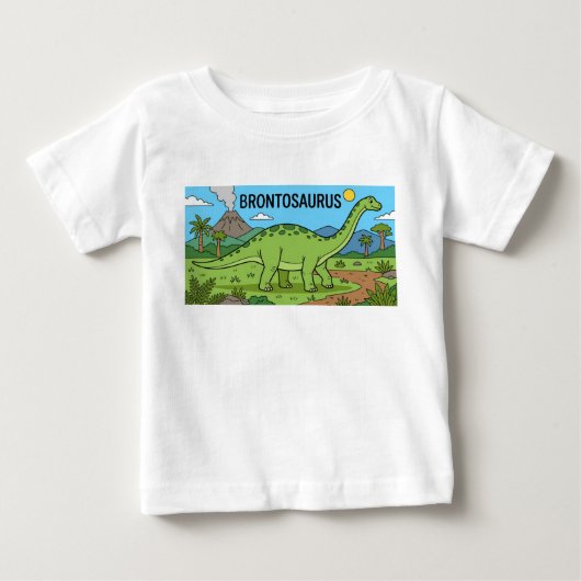 dino brontosaurus (Voorkant)