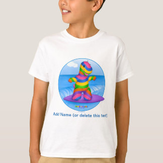 DINO-BUDDIES™ - Bo™ Surfing T-Shirt (wit)