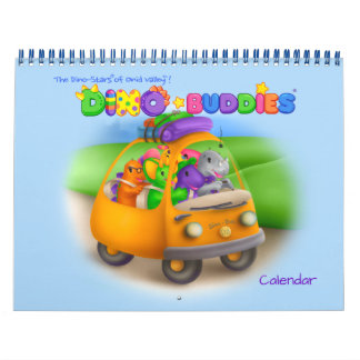 Dino-Buddies® Calendar - Road Trip w/Dino-Buddies Kalender