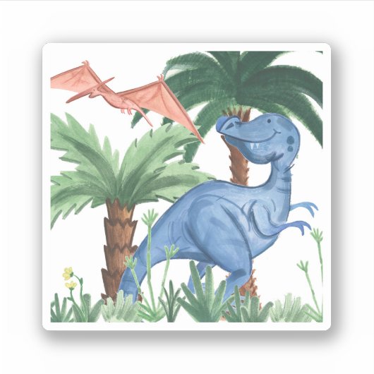 Dino Buddies I Sticker (Voorkant)