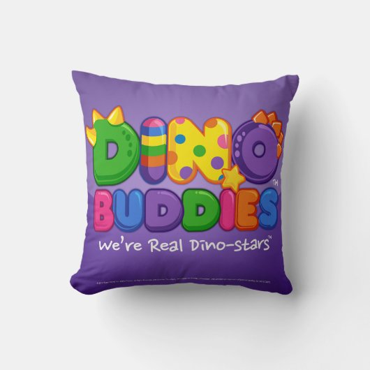 Dino-Buddies™ Pillow - Rollo™ Star w/DB Logo 2 Kussen (Voorkant)