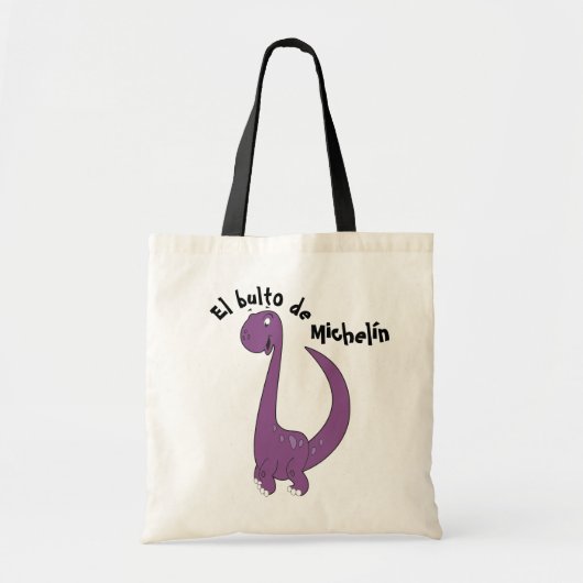 Dino Canvas tas (Voorkant)