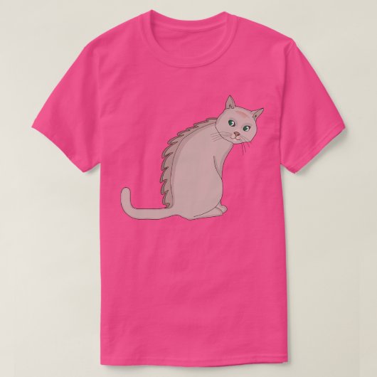Dino Cat T-shirt (Design voorkant)