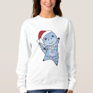 Dino Christmas Dinos Winter Animals Trui