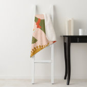 Dino Christmas Party Tree Rex. Dinosaur in Santa Sherpa Deken (In situ)