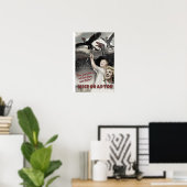 Dino D-Day: Microraptor Poster (Thuiskantoor)
