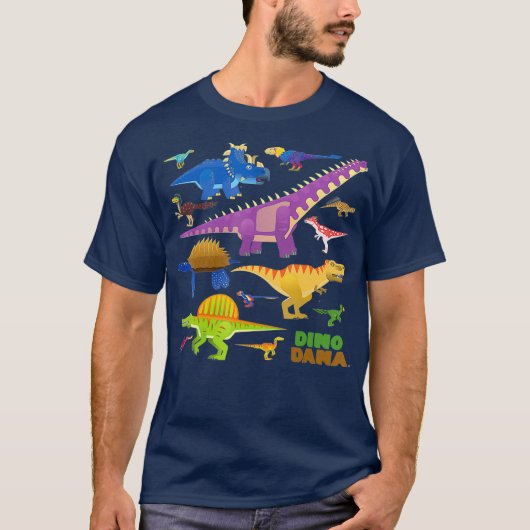 Dino Dana Dinosaur Collectie Shirt (Voorkant)