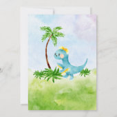 Dino Delight Baby shower Invitation (Dos)