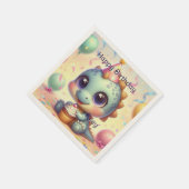 Dino Delight Papieren servetten (Hoek)