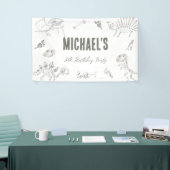 Dino Delving Verjaardag Welkom  Spandoek (Beurs)