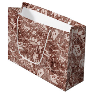 Dino Dig brown Groot Cadeauzakje