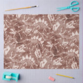 Dino Dig Dino botten bruin Tissuepapier (Craft)