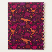 Dino Doodle Silhouettes Enfants Dinosaur (Dos)