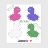 Dino Ducks Sticker Pack (Vel)