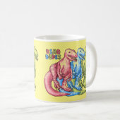 Dino Dudes Dinosaures Mug (Devant droit)