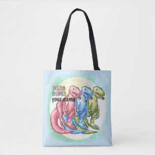 Dino Dudes Dinosaurs Boodschappentas Draagtas