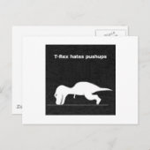 Dino duikt op! briefkaart (Voorkant / Achterkant)