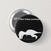 Dino duikt op! ronde button 5,7 cm (Voorkant /achterkant)