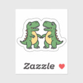 Dino Duo Sticker (Vel)