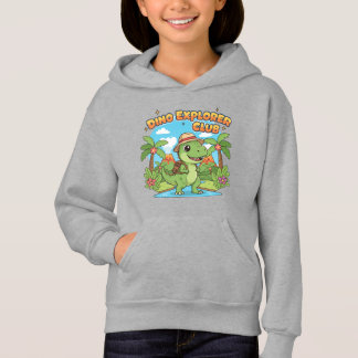 Dino Explorer Club – Mooie Kinderen Dinosaurus Ont
