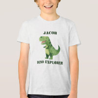 Dino Explorer Kids Naam Dinosaurus Verjaardagsfees