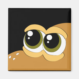 dino face fridge magnet magneet