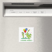 Dino First Birthday Magneet (Insitu (Vaatwasser))