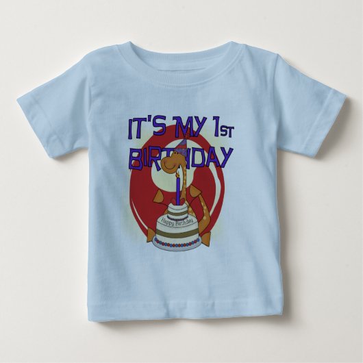 Dino First Birthday Tshirts and Gifts (Voorkant)