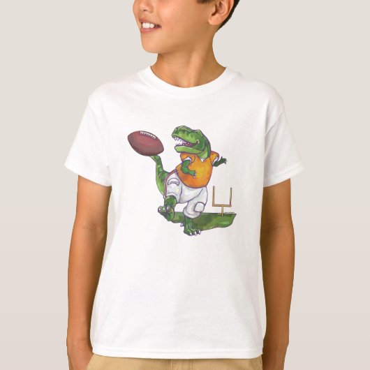 Dino Football Player T-shirt (Voorkant)