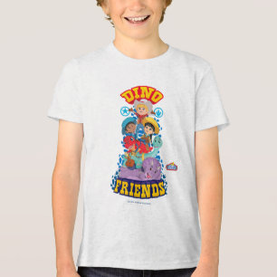 Dino Friends Dino Ranch Tri-Blend Shirt