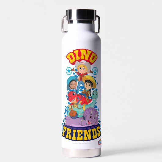 Dino Friends | Dino Ranch Waterfles (Voorkant)
