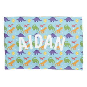 Dino Fun Kinder-gepersonaliseerde proefcase Kussensloop