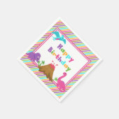 Dino Girl Servet (Hoek)