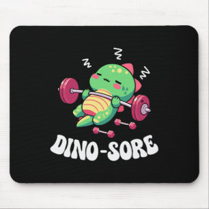 Dino Gym Fitness Gewichten Lichten Workout Schatti Muismat