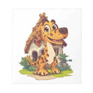 Dino Hond � Prehistorische Grappige Pup Notitieblok