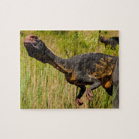 Dino in het Gras Legpuzzel (Horizontaal)