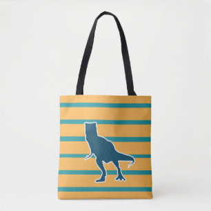 Dino kleurrijke kinder tas, jurassic dinosaurus T- Draagtas