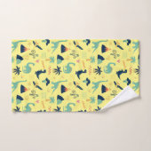 Dino Land Yellow Bad Handdoek (Handdoek)