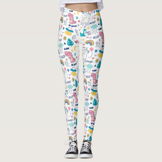 Dino Leggings (Voorkant)