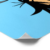 Dino Licking Fred Flintstone Poster (Hoek)