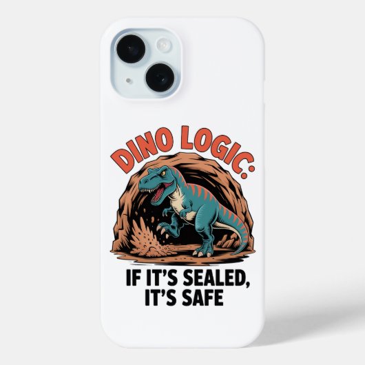 Dino Logic Case-Mate iPhone Case (Achterkant)