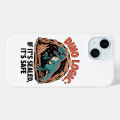 Dino Logic Case-Mate iPhone Case (Achterkant (horizontaal))