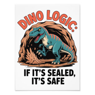 Dino Logica Foto Afdruk