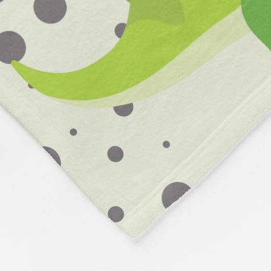 Dino Love in the Sun Fleece Deken (Hoek)